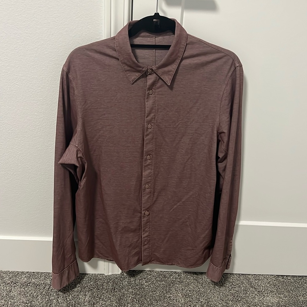 Lululemon Long Sleeve Button Up, M